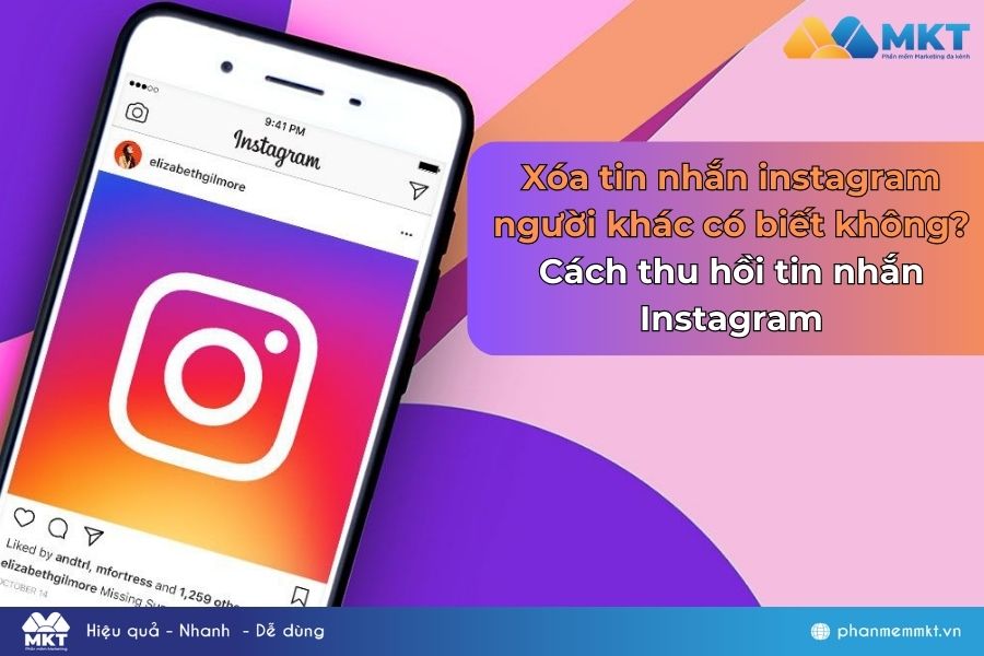 Xóa tin nhắn instagram người khác có biết không? Cách thu hồi tin nhắn Instagram