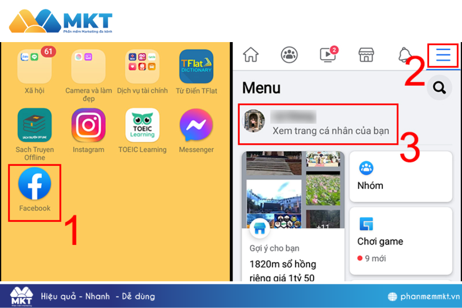 Truy cập vào Facebook Cách share link Facebook trên máy nhanh chóng, dễ thực hiện