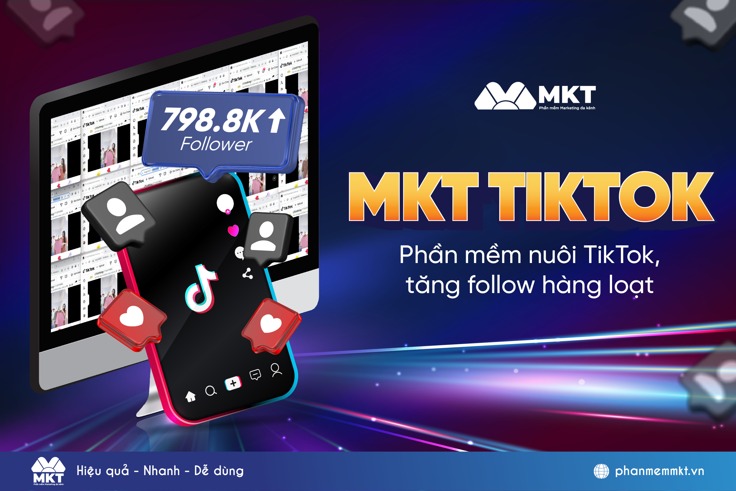 Những Lợi Ích Phần Mềm Nuôi Nick TikTok - MKT TikTok Mang Lại 