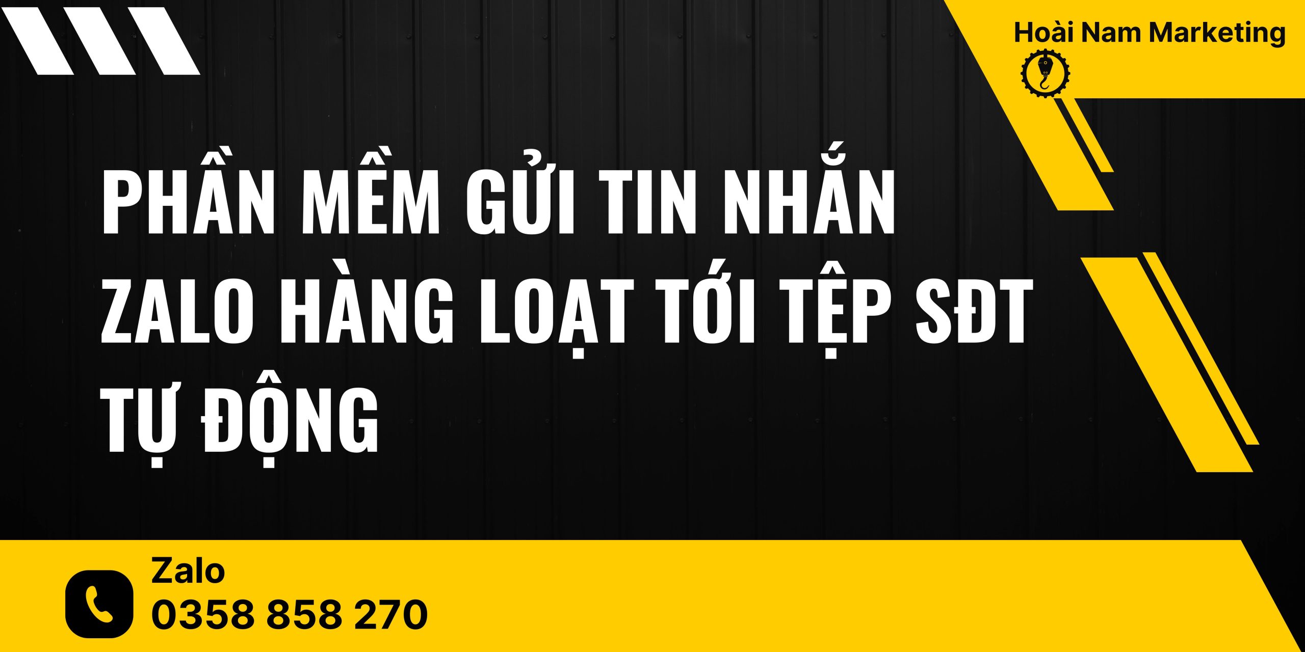 Phần mềm gửi tin nhắn Zalo hàng loạt tới tệp SĐT tự động
