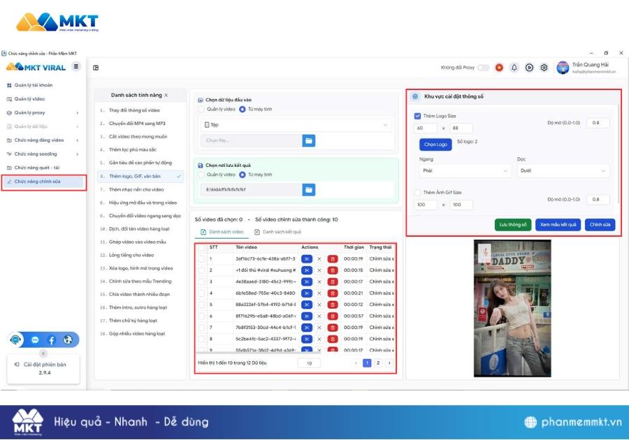 Phần mềm MKT Viral Phần mềm MKT Viral