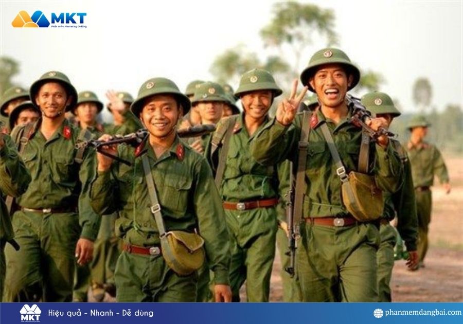 Những bài thơ về người lính