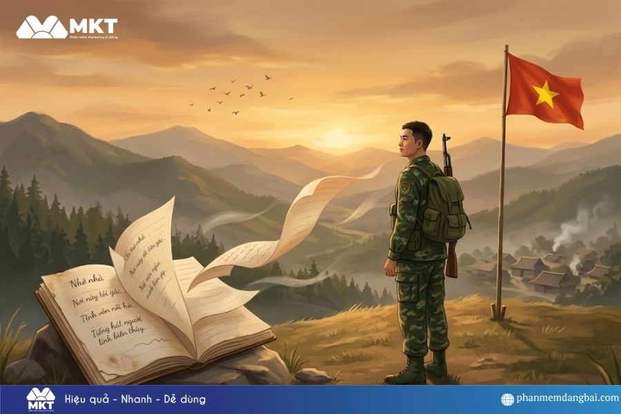 Những bài thơ về người lính